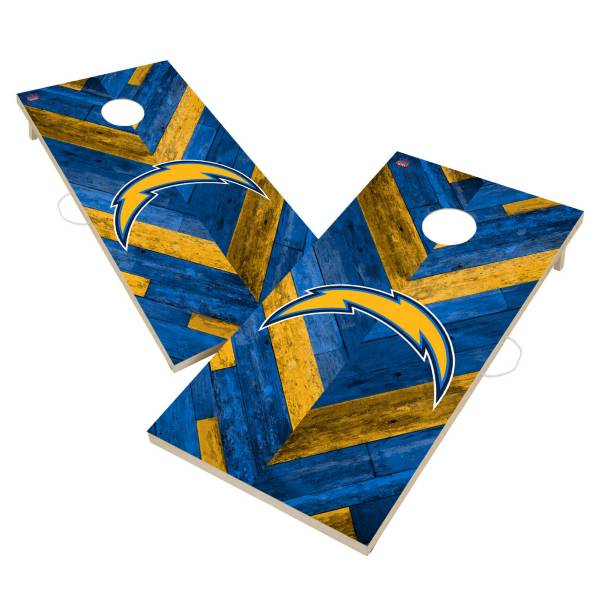 Victory Tailgate Los Angeles Chargers 2' x 4' Solid Wood Cornhole Boards