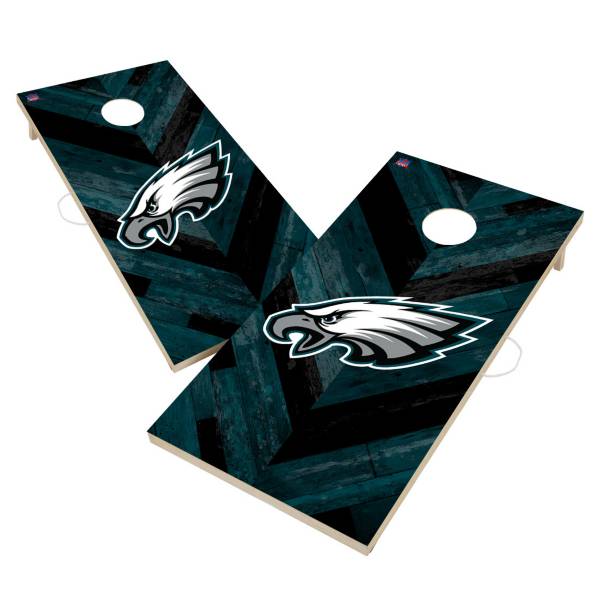 Victory Tailgate Philadelphia Eagles 2' x 4' Solid Wood Cornhole Boards product image