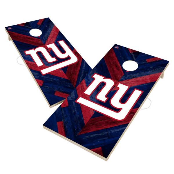 Victory Tailgate New York Giants 2' x 4' Solid Wood Cornhole Boards product image