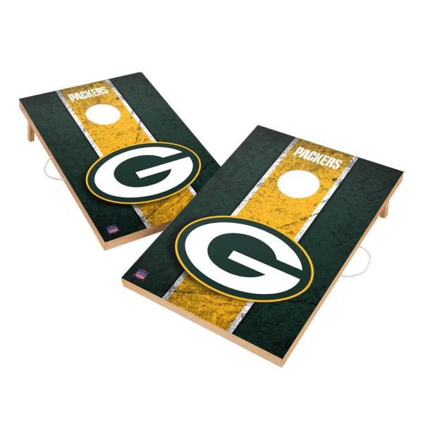 Victory Tailgate Green Bay Packers 2' x 3' Solid Wood Cornhole Boards