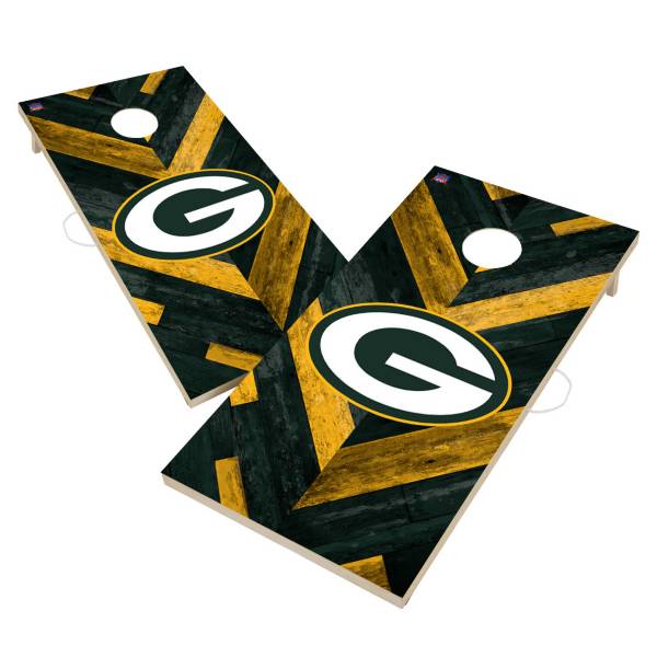 Victory Tailgate Green Bay Packers 2' x 4' Solid Wood Cornhole Boards product image