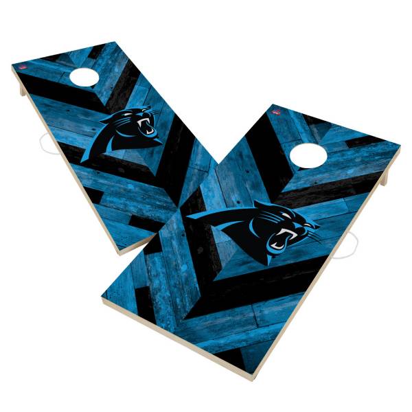 Victory Tailgate Carolina Panthers 2' x 4' Solid Wood Cornhole Boards product image