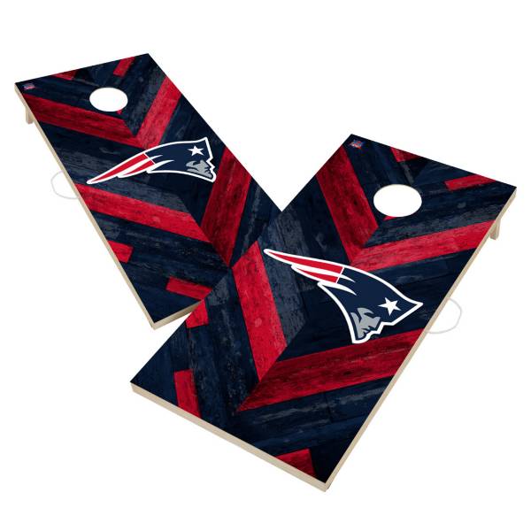 Victory Tailgate New England Patriots 2' x 4' Solid Wood Cornhole Boards product image