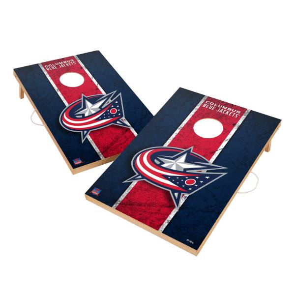 Victory Tailgate Columbus Blue Jackets 2' x 3' Solid Wood Cornhole Boards