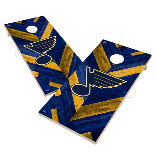 Victory Tailgate St. Louis Blues 2' x 4' Solid Wood Cornhole Boards