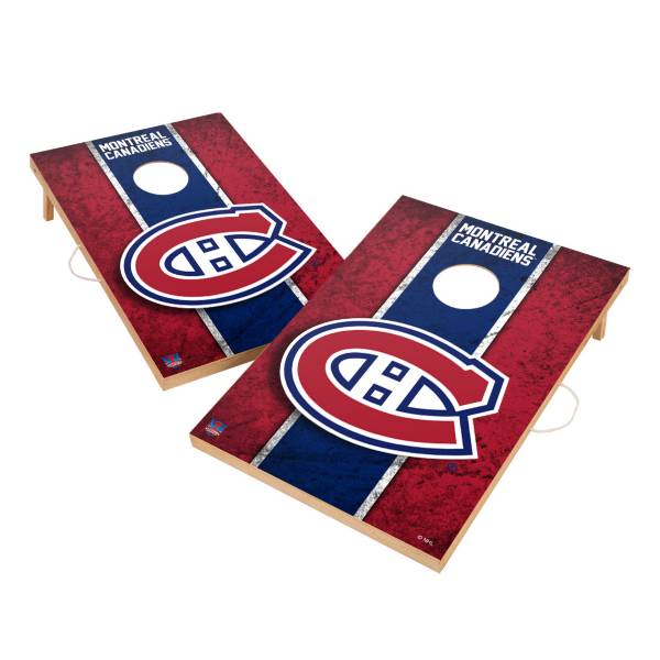 Victory Tailgate Montreal Canadiens 2' x 3' Solid Wood Cornhole Boards product image