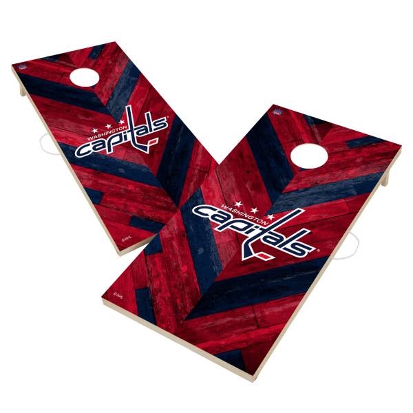 Victory Tailgate Washington Capitals 2' x 4' Solid Wood Cornhole Boards