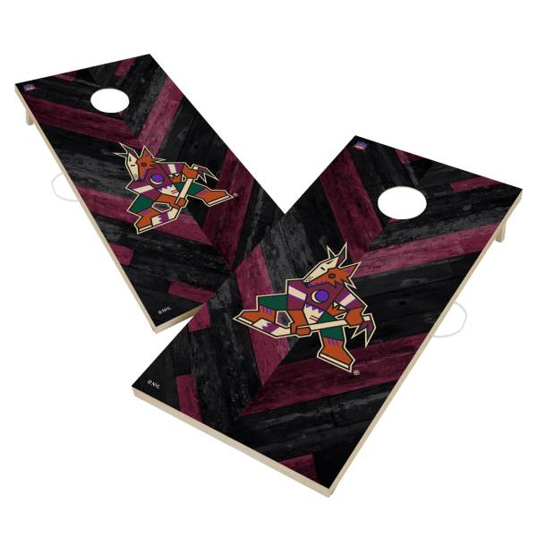Victory Tailgate Arizona Coyotes 2' x 4' Solid Wood Cornhole Boards