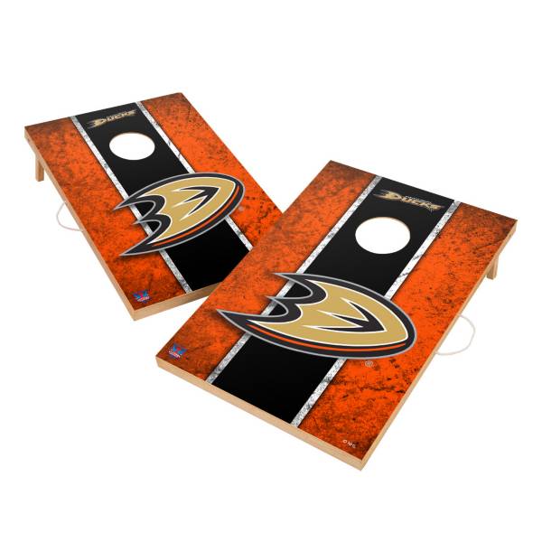 Victory Tailgate Anaheim Ducks 2' x 3' Solid Wood Cornhole Boards