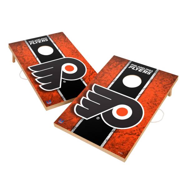 Victory Tailgate Philadelphia Flyers 2' x 3' Solid Wood Cornhole Boards