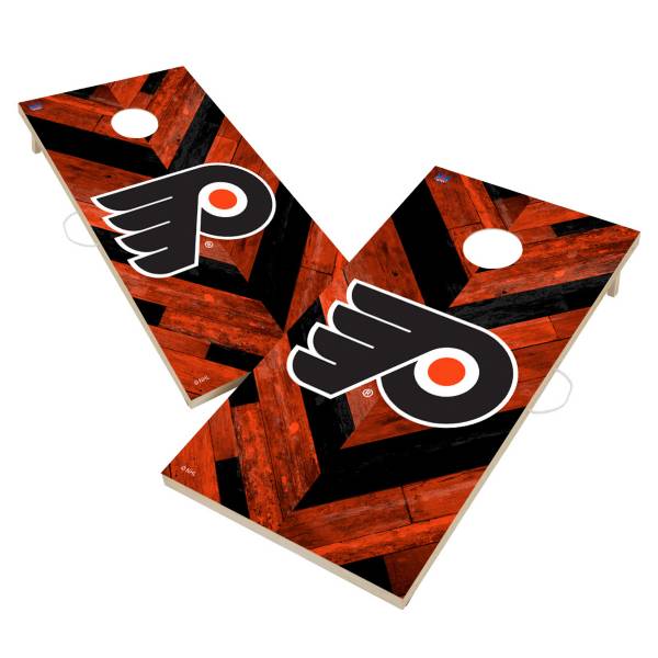 Victory Tailgate Philadelphia Flyers 2' x 4' Solid Wood Cornhole Boards