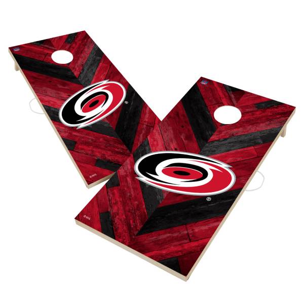 Victory Tailgate Carolina Hurricanes 2' x 4' Solid Wood Cornhole Boards