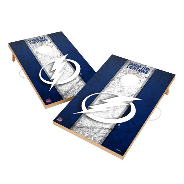 Victory Tailgate Tampa Bay Lightning 2' x 3' Solid Wood Cornhole Boards