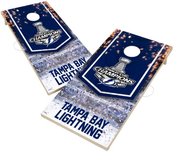 Victory Tailgate 2020 Stanley Cup Champions Tampa Bay Lightning 2' x 4' Cornhole Boards