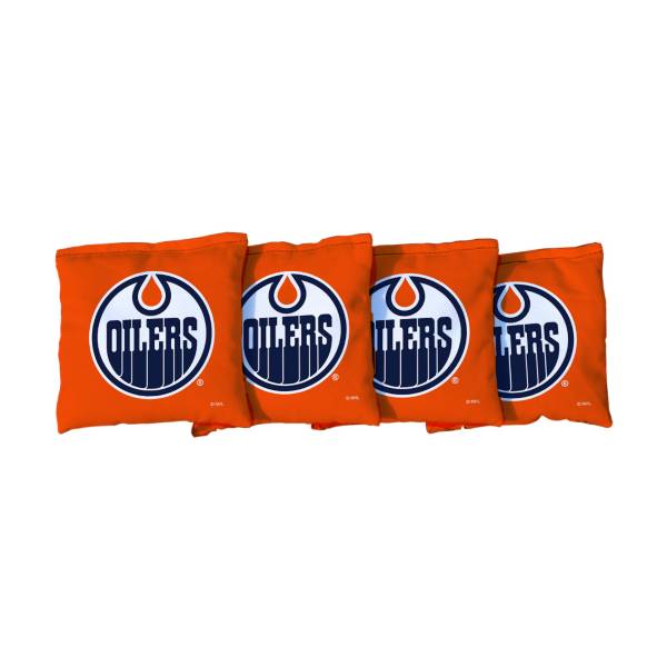 Victory Tailgate Edmonton Oilers Cornhole Bean Bags