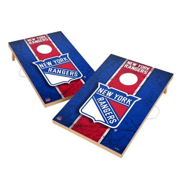 Victory Tailgate New York Rangers 2' x 3' Solid Wood Cornhole Boards