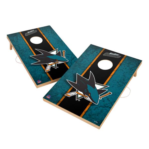 Victory Tailgate San Jose Sharks 2' x 3' Solid Wood Cornhole Boards