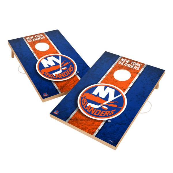 Victory Tailgate New York Islanders 2' x 3' Solid Wood Cornhole Boards