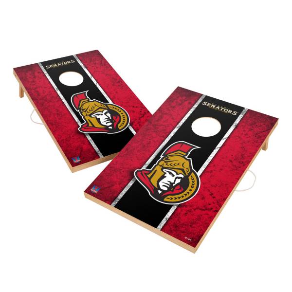 Victory Tailgate Ottawa Senators 2' x 3' Solid Wood Cornhole Boards product image
