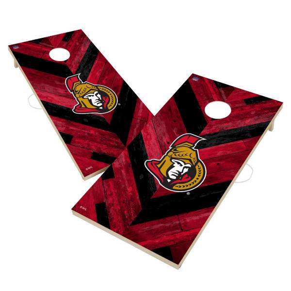 Victory Tailgate Ottawa Senators 2' x 4' Solid Wood Cornhole Boards