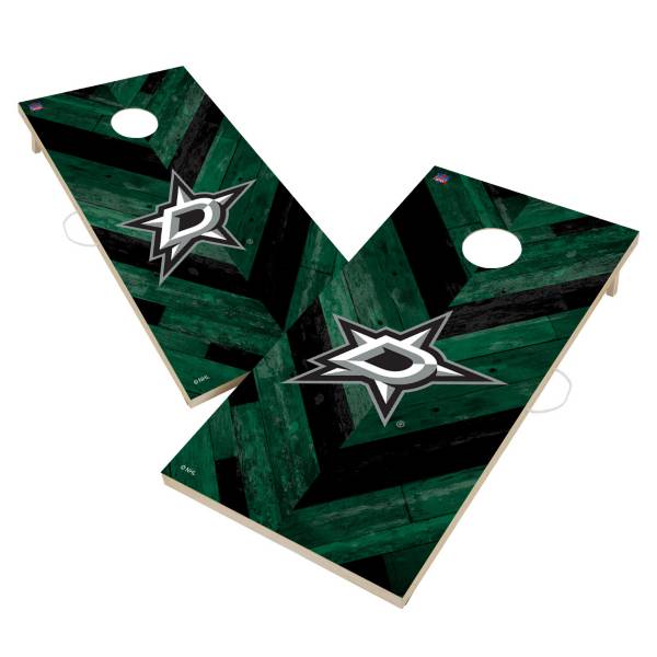 Victory Tailgate Dallas Stars 2' x 4' Solid Wood Cornhole Boards