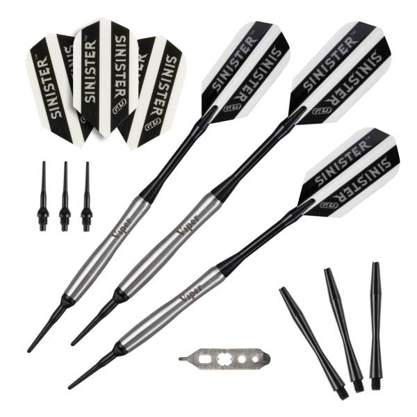 Viper Sinister Tapered Barrel 18g Tungsten Soft Tip Darts product image