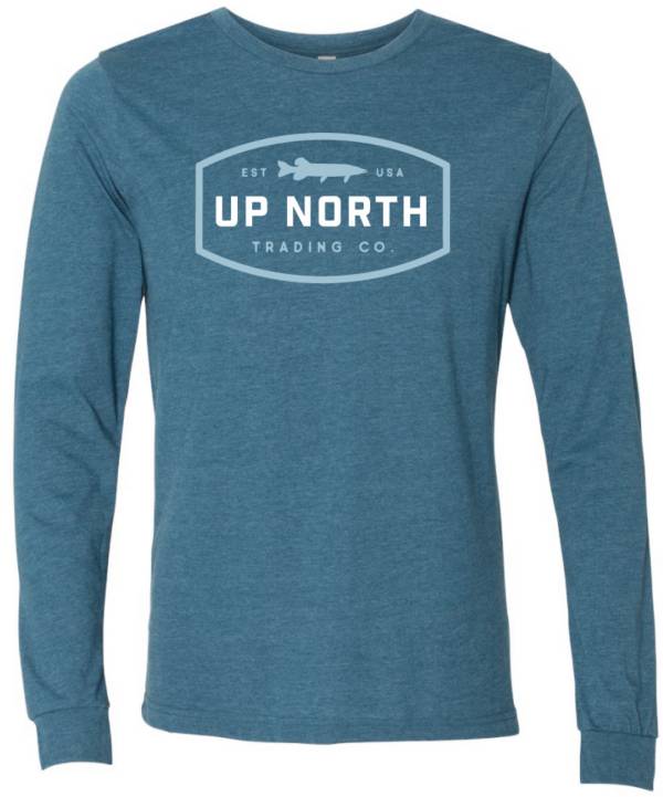 Up North Trading Company Men's North Muskie Long Sleeve T-Shirt