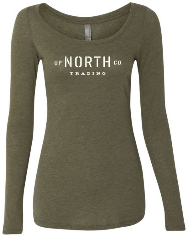 Up North Trading Company Women's Stencil Long Sleeve T-Shirt product image