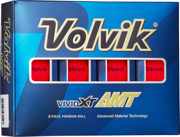 Volvik 2020 VIVID XT AMT Red Golf Balls product image