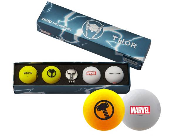 Marvel Avenger Thor 4-Ball Gift Set + Hat Clip Set product image
