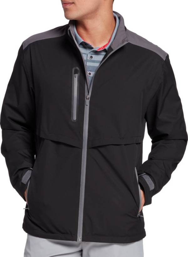 Walter Hagen Men's Full-Zip Mock Rain Jacket