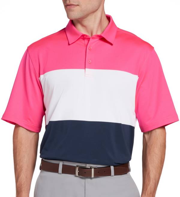 Walter Hagen Perfect 11 Bold Block Golf Polo