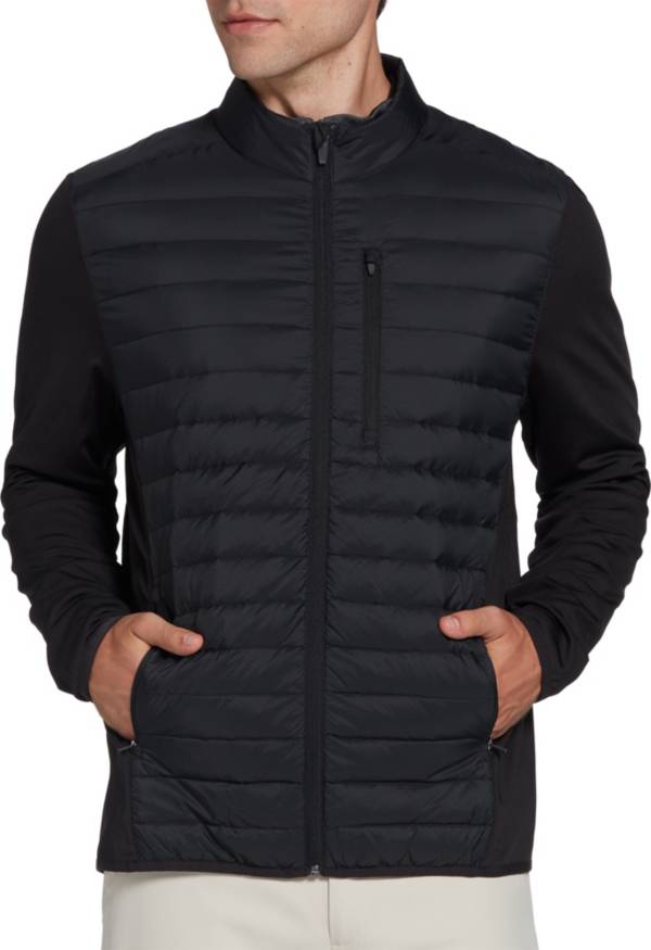 Walter Hagen Men's P11 Quilted Down Hybrid Golf Jacket