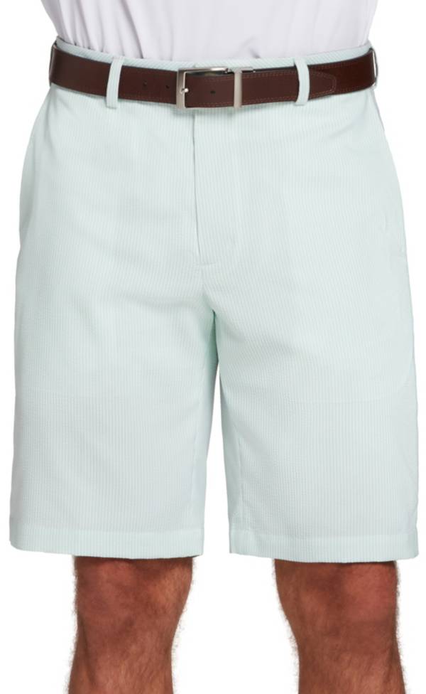 Walter Hagen Men's Perfect 11 Seersucker 10" Golf Shorts