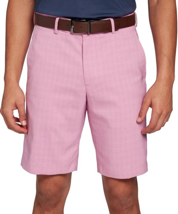 Walter Hagen Men's Perfect 11 Tonal Plaid 10" Golf Shorts