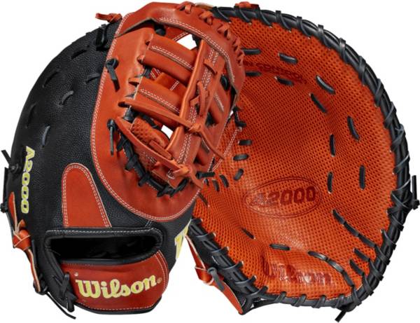 Wilson 12.5'' 1620 A2000 SuperSkin Series First Base Mitt w/ Spin Control 2021