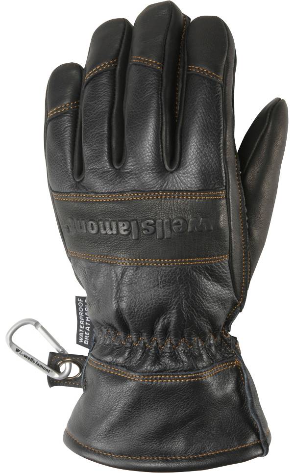 Wells Lamont Men's HydraHyde Genuine Leather Winter Gloves