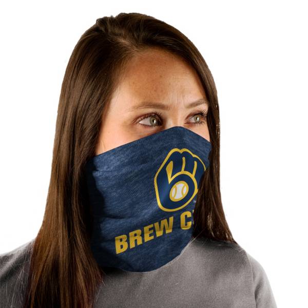 Wincraft Adult Milwaukee Brewers Split Neck Gaiter