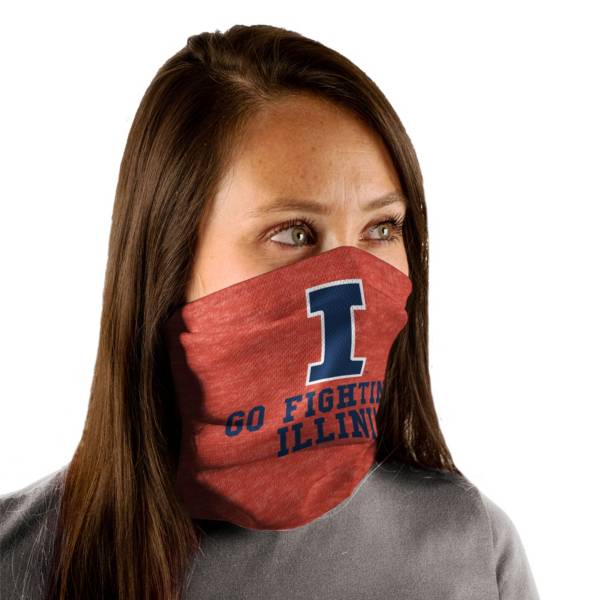 Wincraft Adult Illinois Fighting Illini Split Neck Gaiter