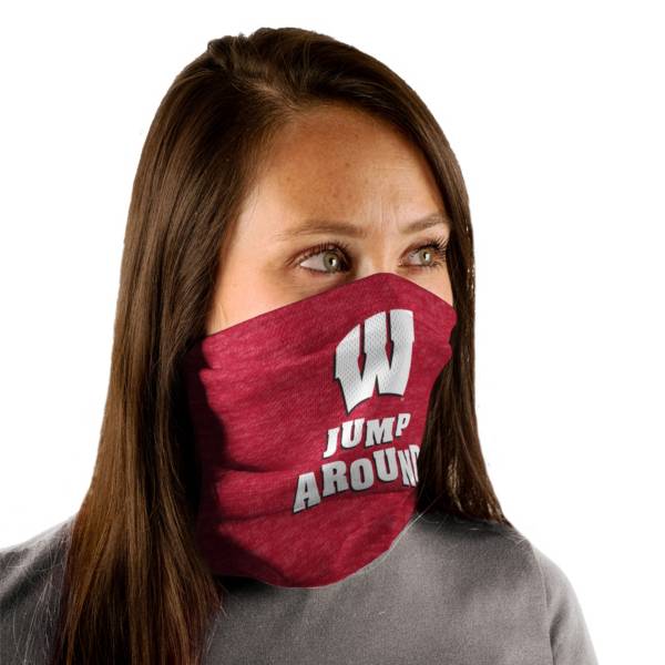 Wincraft Adult Wisconsin Badgers Split Neck Gaiter