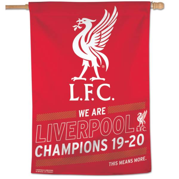 WinCraft 2019-2020 League Champions Liverpool FC Banner Flag product image