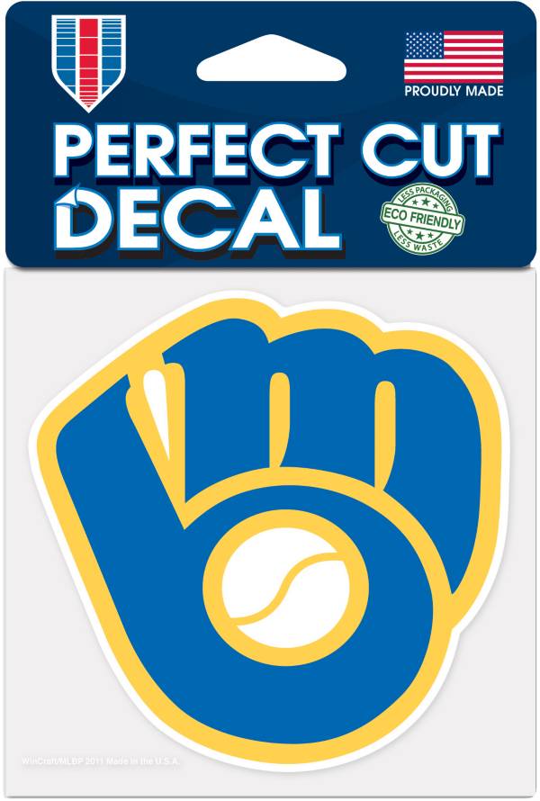 WinCraft Milwaukee Brewers 4'x4' Decal
