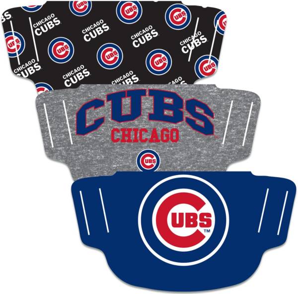 Wincraft Chicago Cubs Face Coverings – 3-Pack