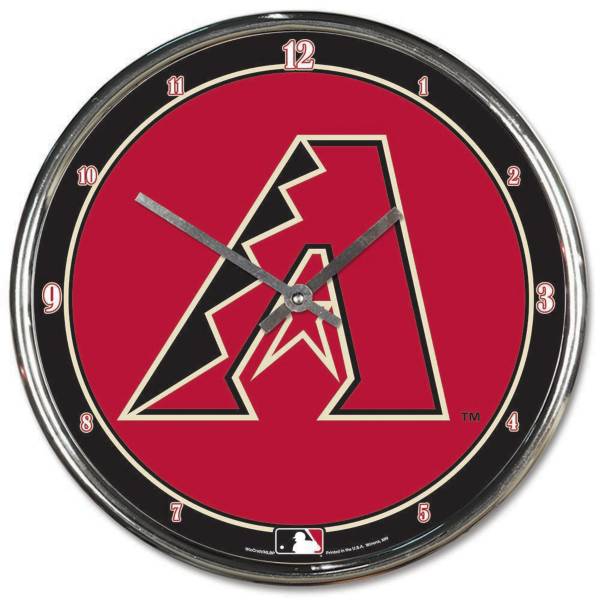 WinCraft Arizona Diamondbacks Chrome Clock