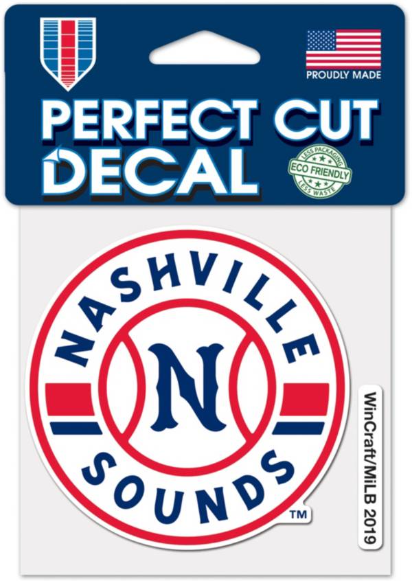 WinCraft Nashville Sounds 4'x4' Decal