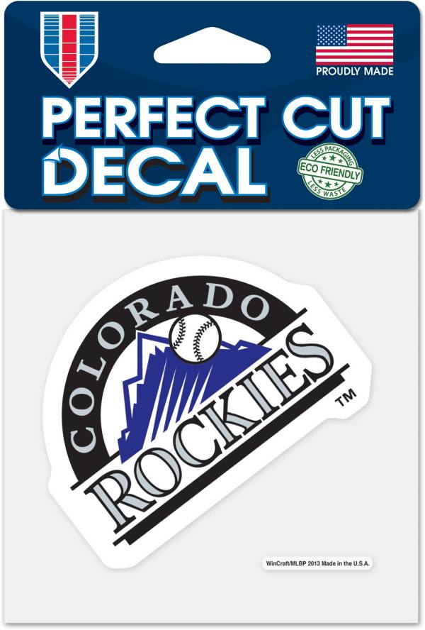 WinCraft Colorado Rockies 4'x4' Decal