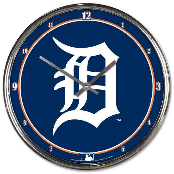 WinCraft Detroit Tigers Chrome Clock product image