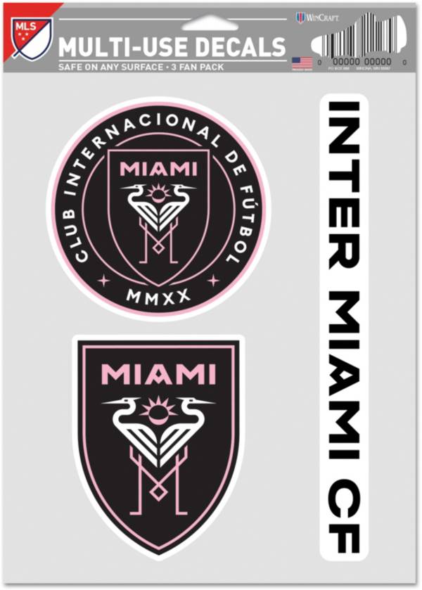 WinCraft Inter Miami FC Decal Sheet