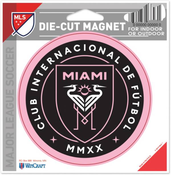 WinCraft Inter Miami CF Die-Cut Magnet