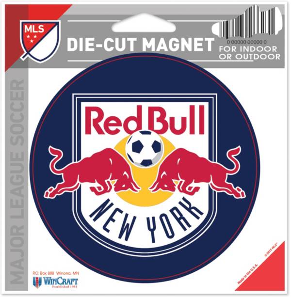 WinCraft New York Red Bulls Die-Cut Magnet